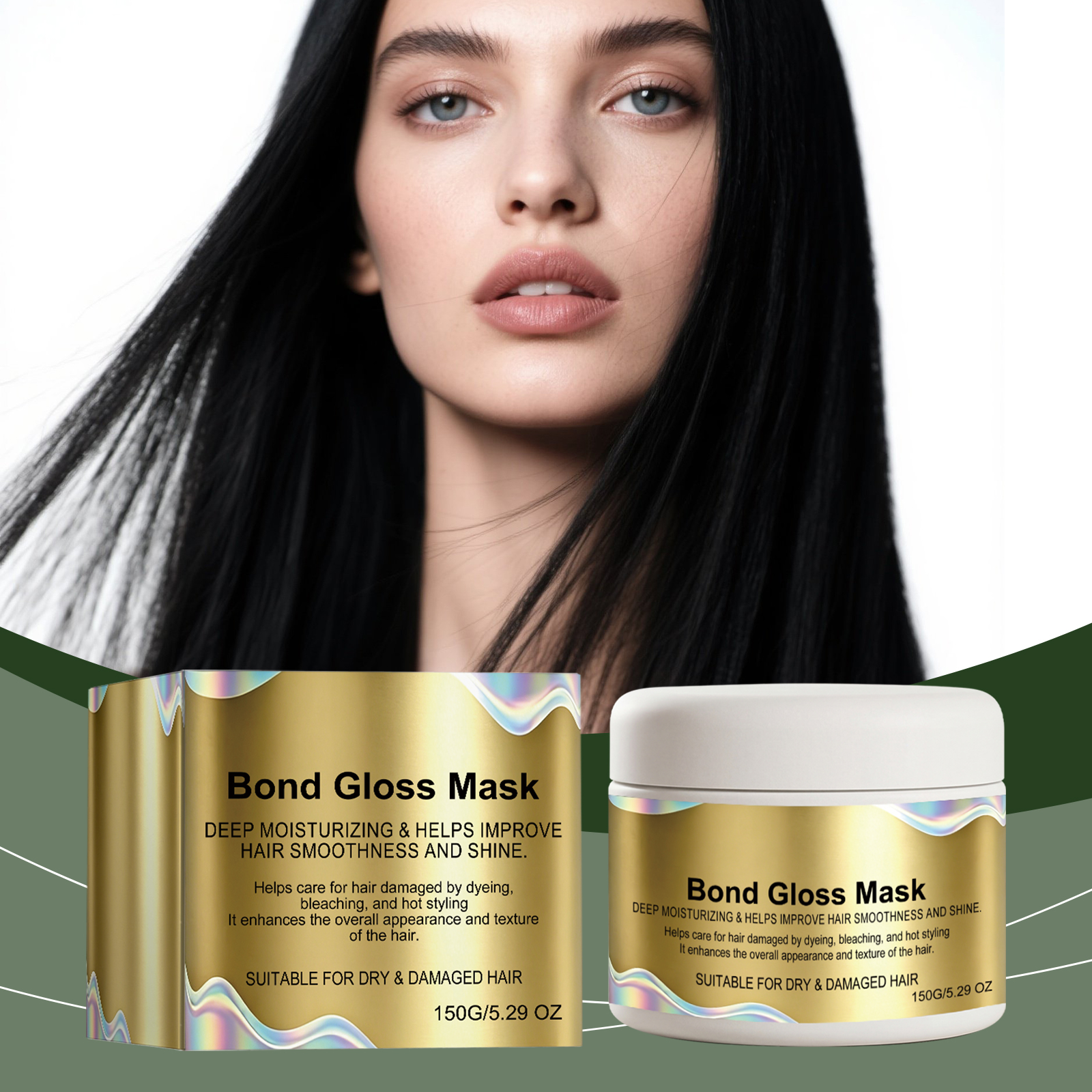 Hair Care Normal - Moisturizing Repairing Hair Mask, Nourish Frizzy