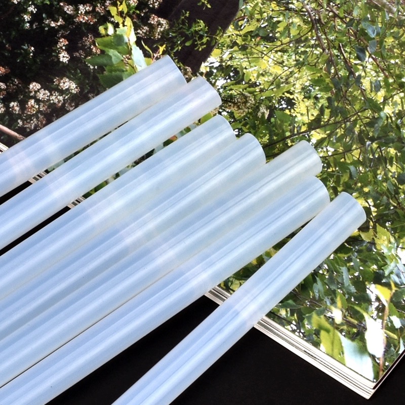 Glue Gun Hair - 24/48pcs 7mm*15cm Clear Hot Melt Glue