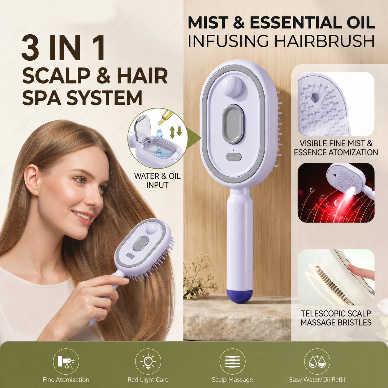 Hair Care Normal - 3 In 1 Air Cushion Massage