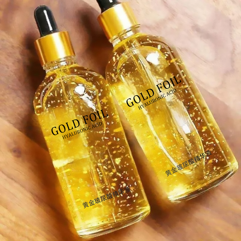 Silk Press Serum - 100ml 24k Gold Hyaluronic Acid Nicotinamide