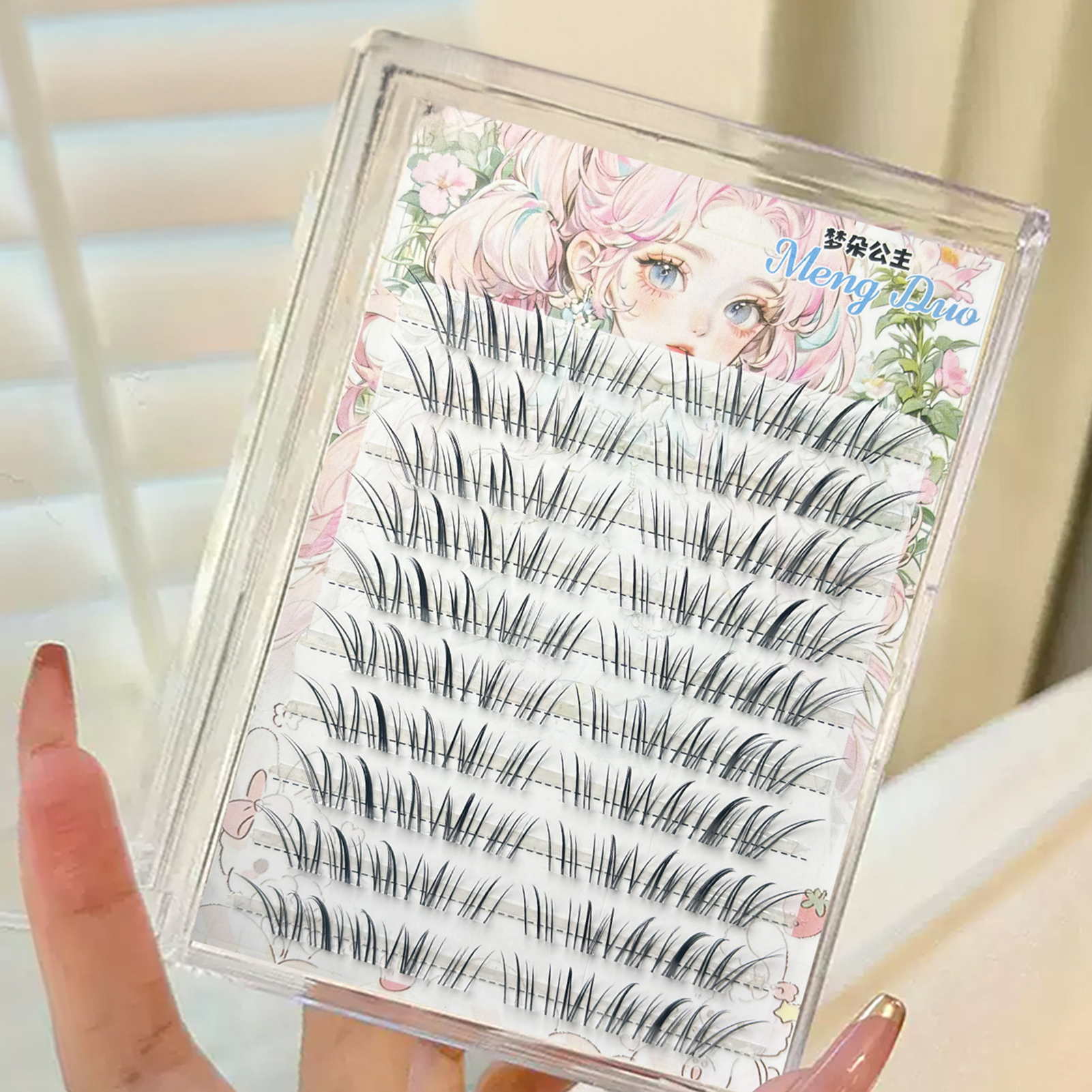 DIY False Eyelashes Transparen – Hair Care Korea Bewertung und Preis