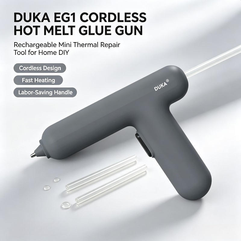 DUKA EG1 Electric Hot Melt Glu – Glue Gun Hair Bewertung und Preis