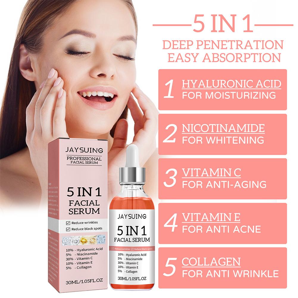 5 In 1 Face Serum Vitamin C Mo – Silk Press Serum Bewertung und Preis