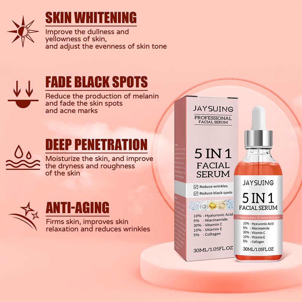 5 In 1 Face Serum Vitamin C Mo – Silk Press Serum Bewertung und Preis
