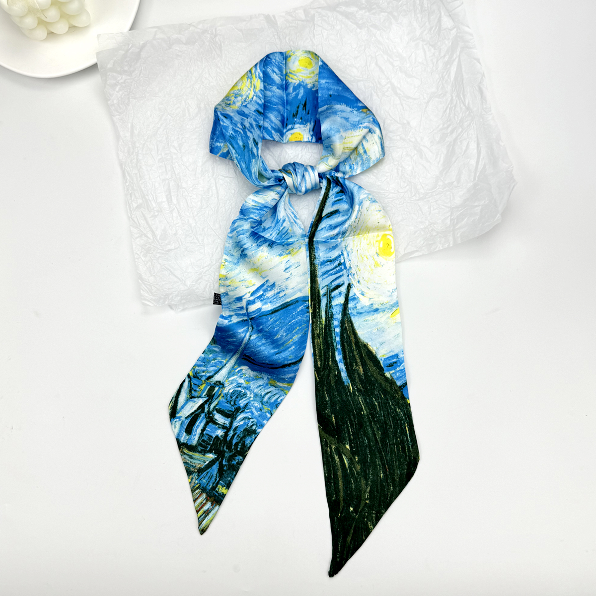 New Ribbon Silk Long Scarf Wom – Silk Press Serum Bewertung und Preis