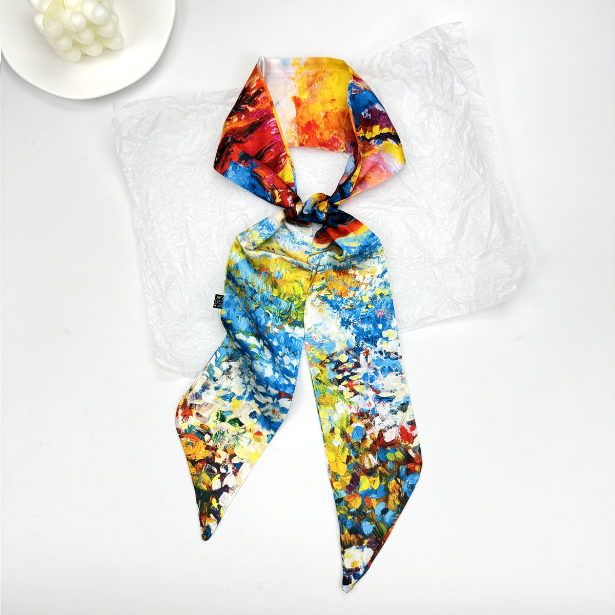 New Ribbon Silk Long Scarf Wom – Silk Press Serum Bewertung und Preis