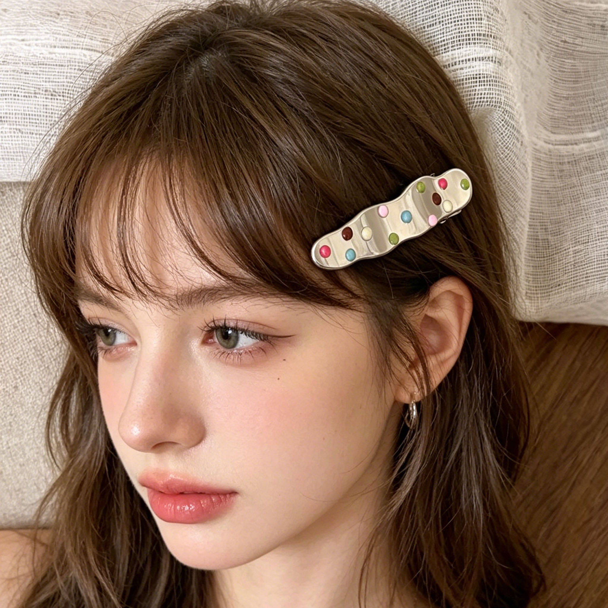 7pcs Colorful Drip Oil Metal H – Hair Care Korea Bewertung und Preis