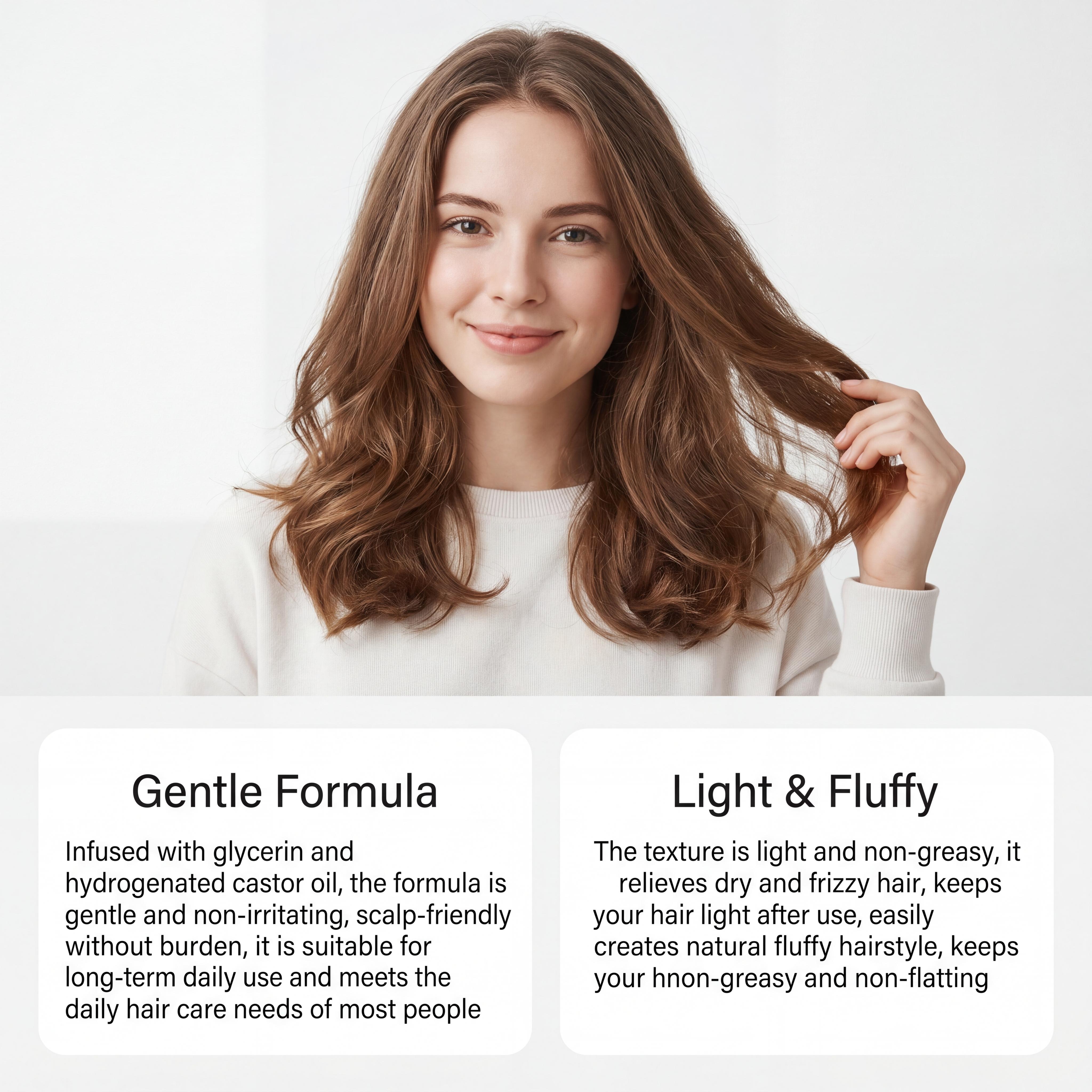 Fluffy Hair Serum With Built-I – Hair Care Korea Bewertung und Preis