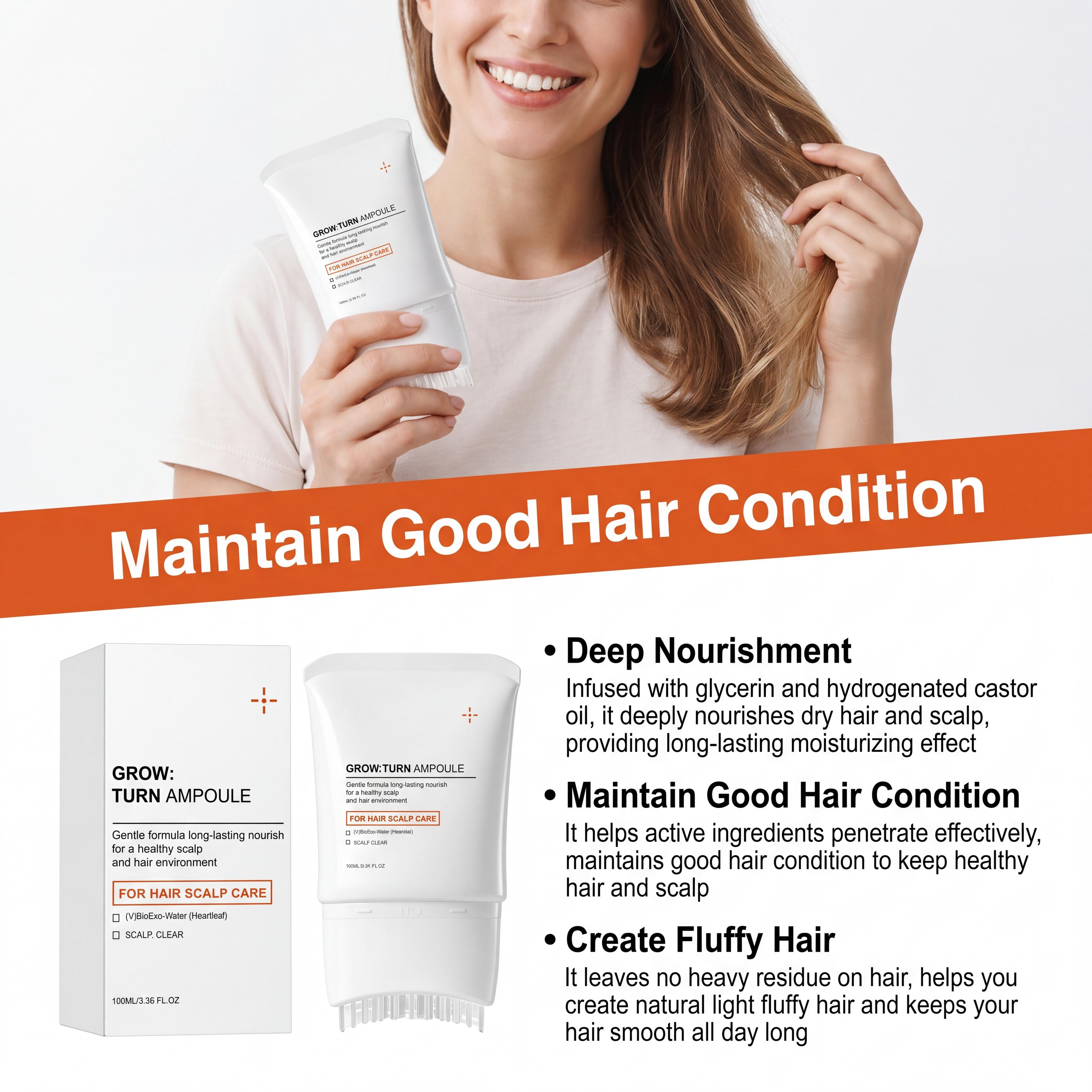 Fluffy Hair Serum With Built-I – Hair Care Korea Bewertung und Preis