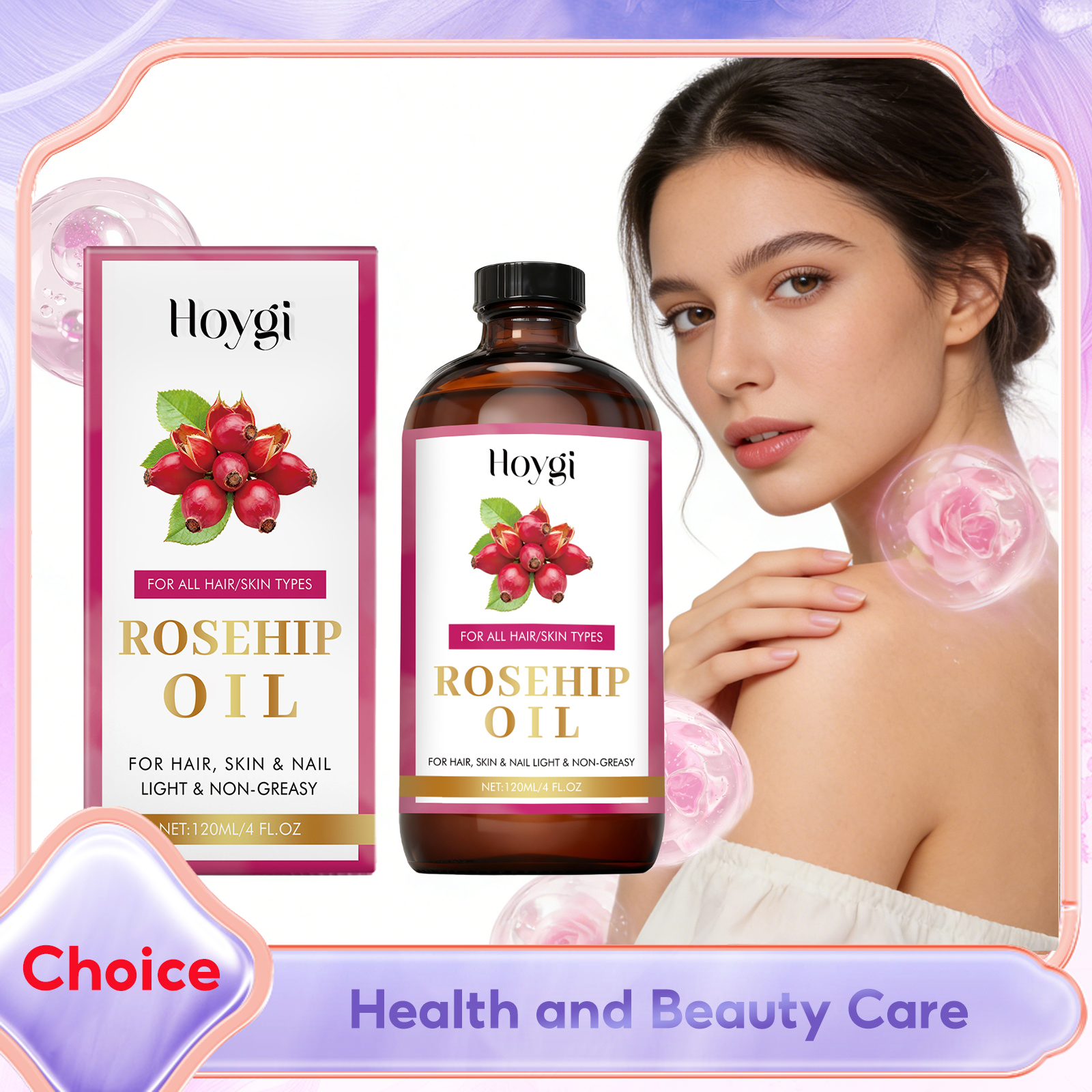 Natural Rosehip Seed Essential – Silk Press Serum Bewertung und Preis